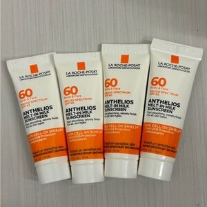 Anthelios Melt-in Milk Sunscreen SPF 60 - Travel Size pack of 4